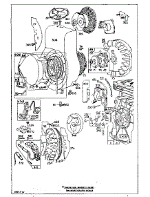 Flywheel Assembly parts for Briggs & Stratton Lawn & Garden Engine 130200 TO 130299 (0010-0075) from AppliancePartsPros.com