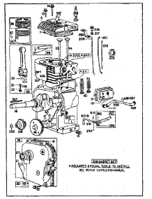 Replacement Parts parts for Briggs & Stratton Lawn & Garden Engine 130200 TO 130299 (0804-01-0804-01 from AppliancePartsPros.com