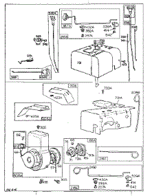 Rewind Starter parts for Briggs & Stratton Lawn & Garden Engine 130200 TO 130299 (2015 - 2049) from AppliancePartsPros.com