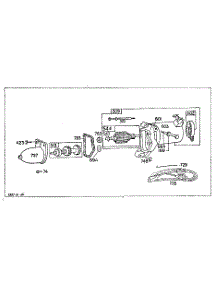 Muffler Assembly parts for Briggs & Stratton Lawn & Garden Engine 130200 TO 130299 (2015 - 2049) from AppliancePartsPros.com