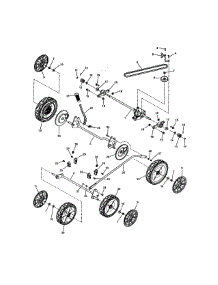 Transmission & Wheels parts for Snapper Gas Walk-Behind Mower 13037231 from AppliancePartsPros.com