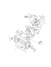 Auger Housing / Chute parts for Snapper Gas Snowblower 130887260 from AppliancePartsPros.com