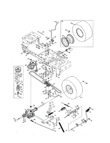 Transmission parts for Mtd Front-Engine Lawn Tractor 131278XS099 from AppliancePartsPros.com