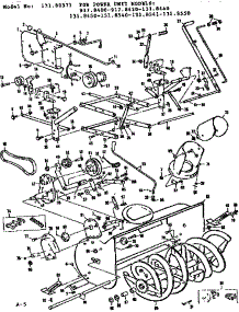 Guard Belt Assembly Mdl 917.8400 parts for Craftsman Gas Snowblower 13180371 from AppliancePartsPros.com
