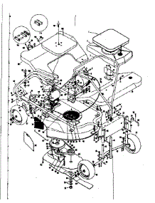 Unit Parts parts for Craftsman Rear-Engine Riding Mower 1318121 from AppliancePartsPros.com