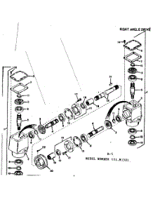 Right Angle Drive parts for Craftsman Accessories 13181321 from AppliancePartsPros.com