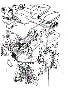 Replacement Parts parts for Craftsman Rear-Engine Riding Mower 1318160 from AppliancePartsPros.com