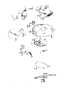Mower Housing parts for Craftsman Rear-Engine Riding Mower 1318180 from AppliancePartsPros.com