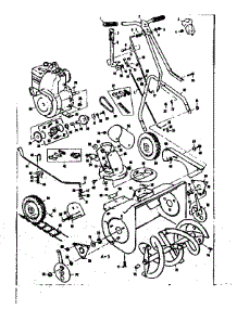 Drive Assembly parts for Craftsman Gas Snowblower 13181927 from AppliancePartsPros.com