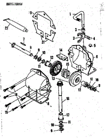 Gear Case Assembly parts for Craftsman Rear-Engine Riding Mower 1318200 from AppliancePartsPros.com