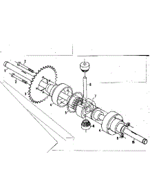 Differential & Axle Assembly No. 55700 parts for Craftsman Rear-Engine Riding Mower 1318220 from AppliancePartsPros.com