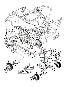 Drive Assembly parts for Craftsman Rear-Engine Riding Mower 1318280 from AppliancePartsPros.com