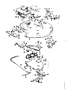 Mower Deck parts for Craftsman Rear-Engine Riding Mower 1318280 from AppliancePartsPros.com