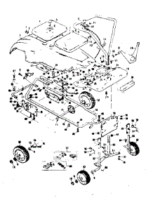 Drive Assembly parts for Craftsman Rear-Engine Riding Mower 1318281 from AppliancePartsPros.com