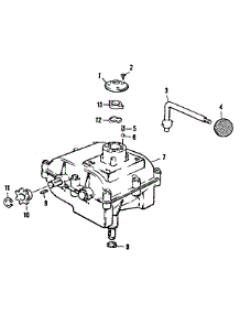 Transmission parts for Craftsman Rear-Engine Riding Mower 1318283 from AppliancePartsPros.com