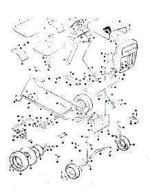 Drive Assembly parts for Craftsman Rear-Engine Riding Mower 1318430 from AppliancePartsPros.com