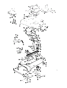 Mower Deck parts for Craftsman Rear-Engine Riding Mower 1318430 from AppliancePartsPros.com