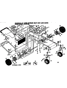 Decal Control Panel parts for Craftsman Walk-Behind Lawn Mower 131881700 from AppliancePartsPros.com