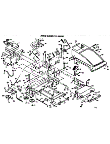 Shroud And Fuel Tank Assembly parts for Craftsman Walk-Behind Lawn Mower 131881721 from AppliancePartsPros.com