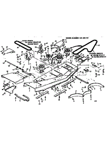 Housing And Blade Spindle Assembly parts for Craftsman Walk-Behind Lawn Mower 131881721 from AppliancePartsPros.com