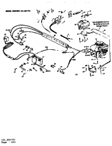 Wire Harness parts for Craftsman Walk-Behind Lawn Mower 131881721 from AppliancePartsPros.com