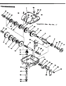 Transmission parts for Craftsman Walk-Behind Lawn Mower 131881721 from AppliancePartsPros.com