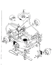 Mower Housing parts for Craftsman Rear-Engine Riding Mower 13188381 from AppliancePartsPros.com