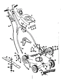Replacement Parts parts for Craftsman Walk-Behind Lawn Mower 13191360 from AppliancePartsPros.com
