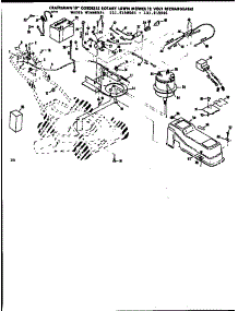 Motor Shroud parts for Craftsman Electric Walk-Behind Mower 131915900 from AppliancePartsPros.com