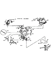 Mower Housing parts for Craftsman Rear-Engine Riding Mower 13196105 from AppliancePartsPros.com