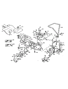 Transaxle / Wheel Assembly parts for Craftsman Rear-Engine Riding Mower 13196230 from AppliancePartsPros.com