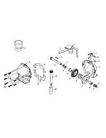 Gear Case Assembly parts for Craftsman Rear-Engine Riding Mower 13196280 from AppliancePartsPros.com