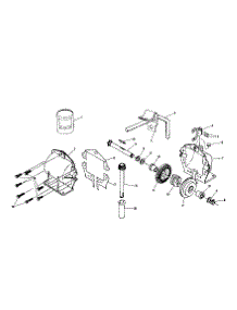 Gear Case Assembly parts for Craftsman Rear-Engine Riding Mower 13196281 from AppliancePartsPros.com