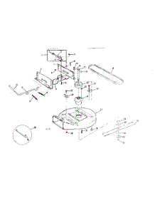 Mower Housing parts for Craftsman Rear-Engine Riding Mower 13196285 from AppliancePartsPros.com