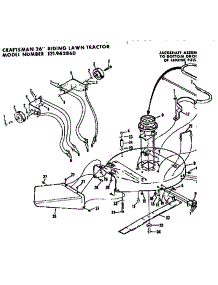 Mower Housing parts for Craftsman Rear-Engine Riding Mower 131962860 from AppliancePartsPros.com