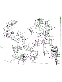 Seat Assembly And Grill parts for Craftsman Walk-Behind Lawn Mower 13196312 from AppliancePartsPros.com