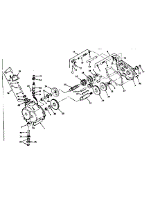 Transmission Assembly parts for Craftsman Walk-Behind Lawn Mower 13196312 from AppliancePartsPros.com