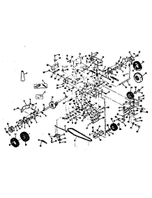 Wheel And Drive Assembly parts for Craftsman Rear-Engine Riding Mower 13196361 from AppliancePartsPros.com