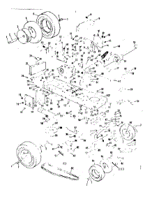 Drive Assembly parts for Craftsman Rear-Engine Riding Mower 13196410 from AppliancePartsPros.com