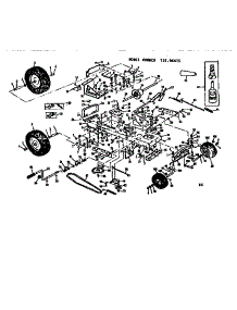 Drive Assembly parts for Craftsman Rear-Engine Riding Mower 13196415 from AppliancePartsPros.com