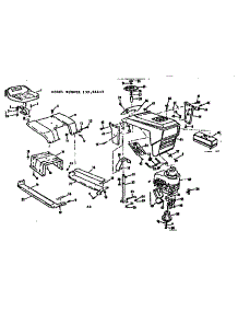 Grill And Seat Assembly parts for Craftsman Walk-Behind Lawn Mower 13196417 from AppliancePartsPros.com