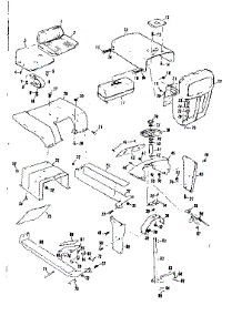 Grill And Seat Assembly parts for Craftsman Rear-Engine Riding Mower 13196451 from AppliancePartsPros.com