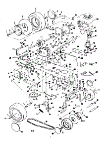 Drive Assembly parts for Craftsman Rear-Engine Riding Mower 13196451 from AppliancePartsPros.com