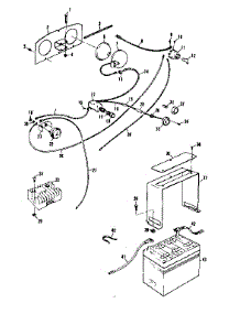 Electrical System parts for Craftsman Rear-Engine Riding Mower 13196451 from AppliancePartsPros.com