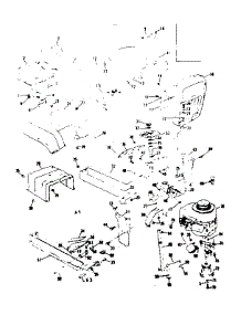 Grill And Seat Assembly parts for Craftsman Rear-Engine Riding Mower 13196460 from AppliancePartsPros.com