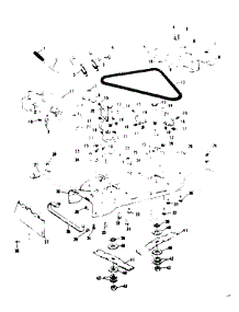Mower Housing parts for Craftsman Rear-Engine Riding Mower 13196460 from AppliancePartsPros.com