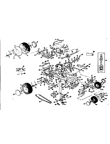 Drive Assembly parts for Craftsman Rear-Engine Riding Mower 13196461 from AppliancePartsPros.com