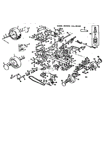 Drive Assembly parts for Craftsman Rear-Engine Riding Mower 13196465 from AppliancePartsPros.com