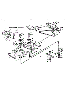 Mower Housing parts for Craftsman Walk-Behind Lawn Mower 13196467 from AppliancePartsPros.com