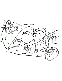 Electrical System parts for Craftsman Walk-Behind Lawn Mower 13196467 from AppliancePartsPros.com